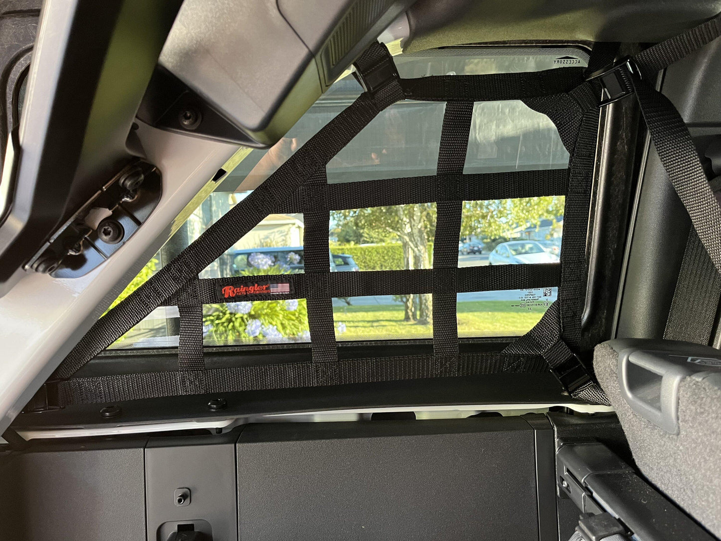 2021 - Newer Ford Bronco 4 Door Side Window Nets-Raingler
