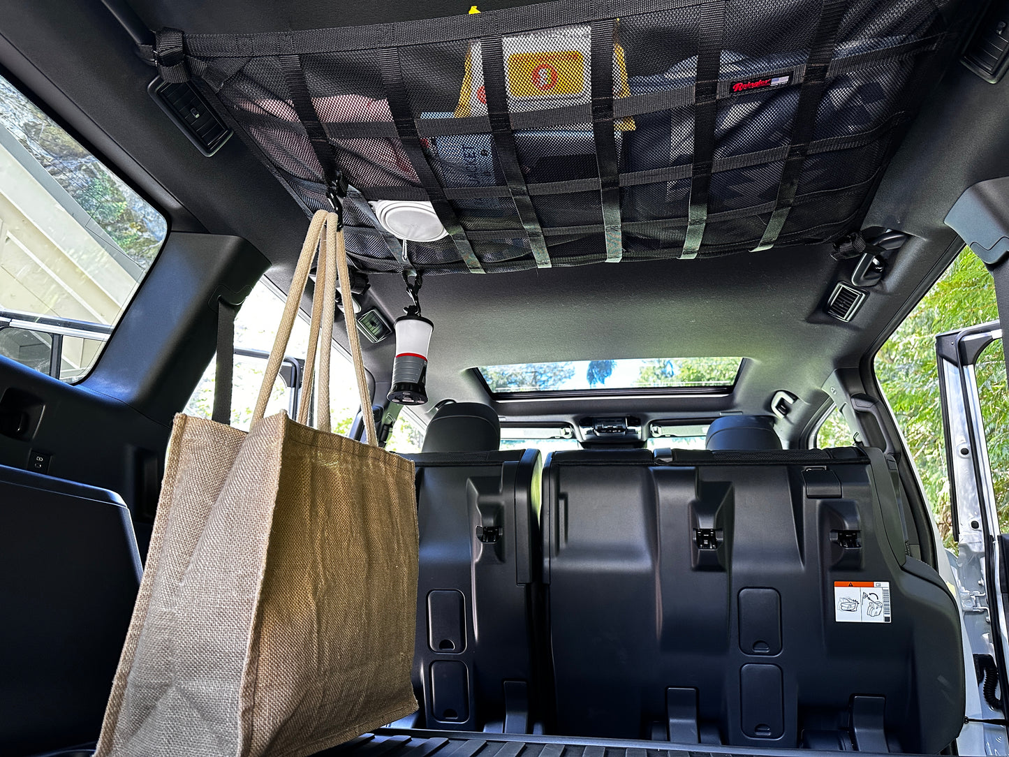 2024 - Newer Lexus GX550 EZ Install Cargo Area Ceiling Attic Net-Raingler