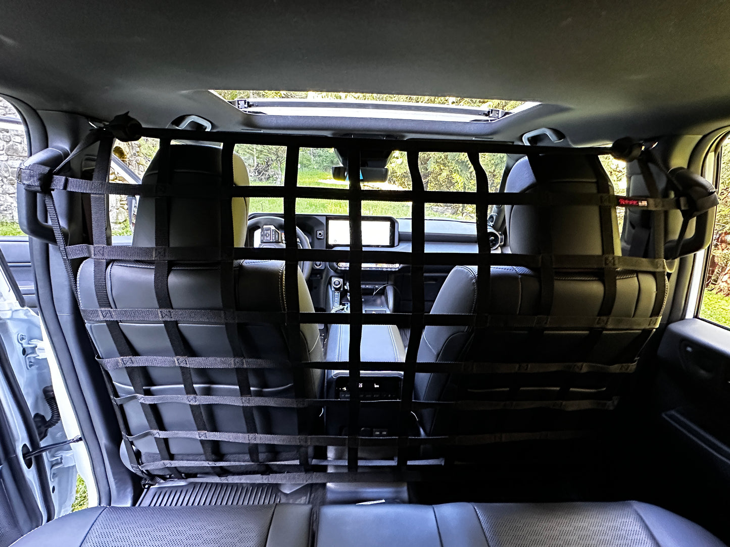 2024 - newer Lexus GX550 Behind Front Seats Barrier Divider Net-Raingler