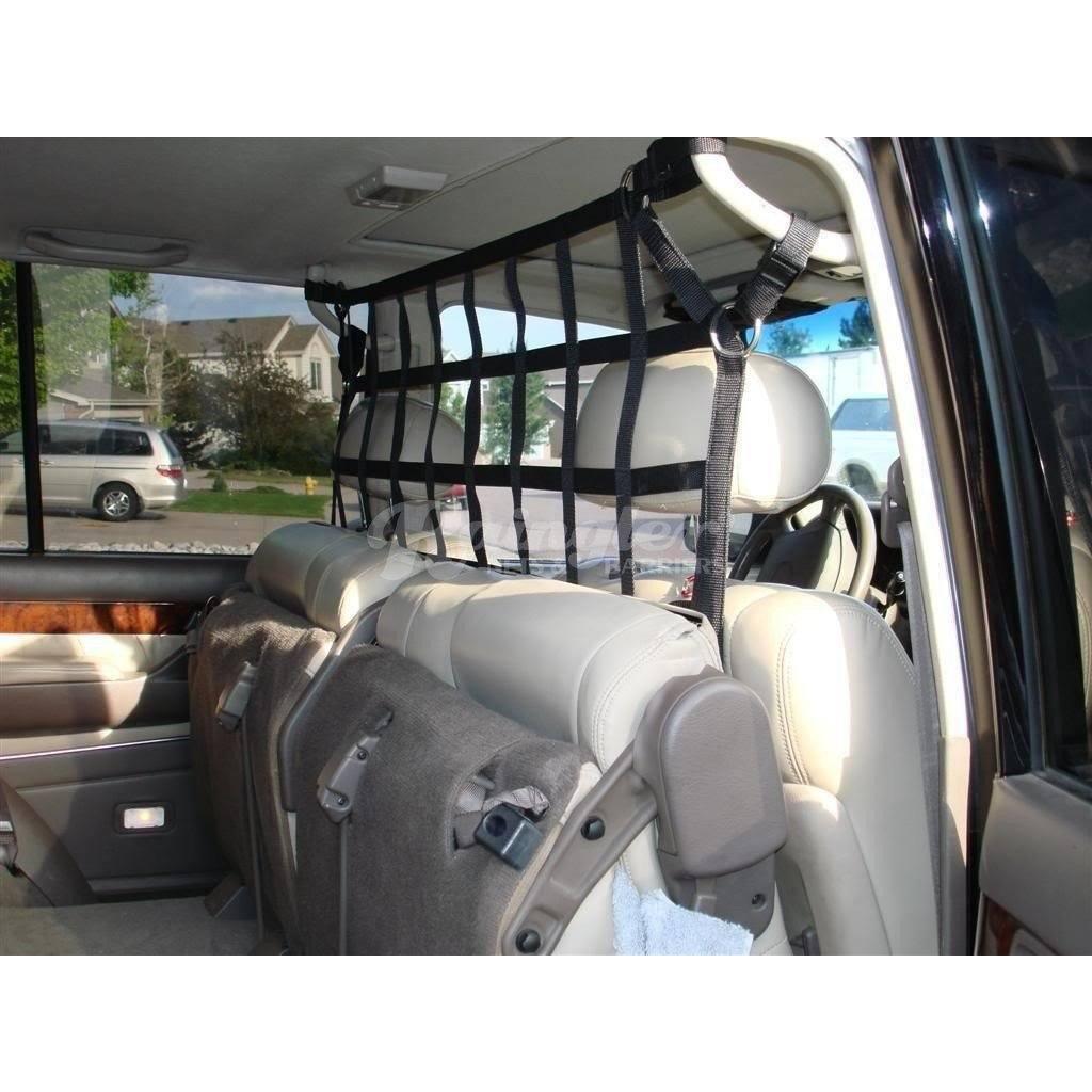2008 - 2021 Lexus LX 570 (J200) Behind Front Seats Barrier Divider Net-Raingler