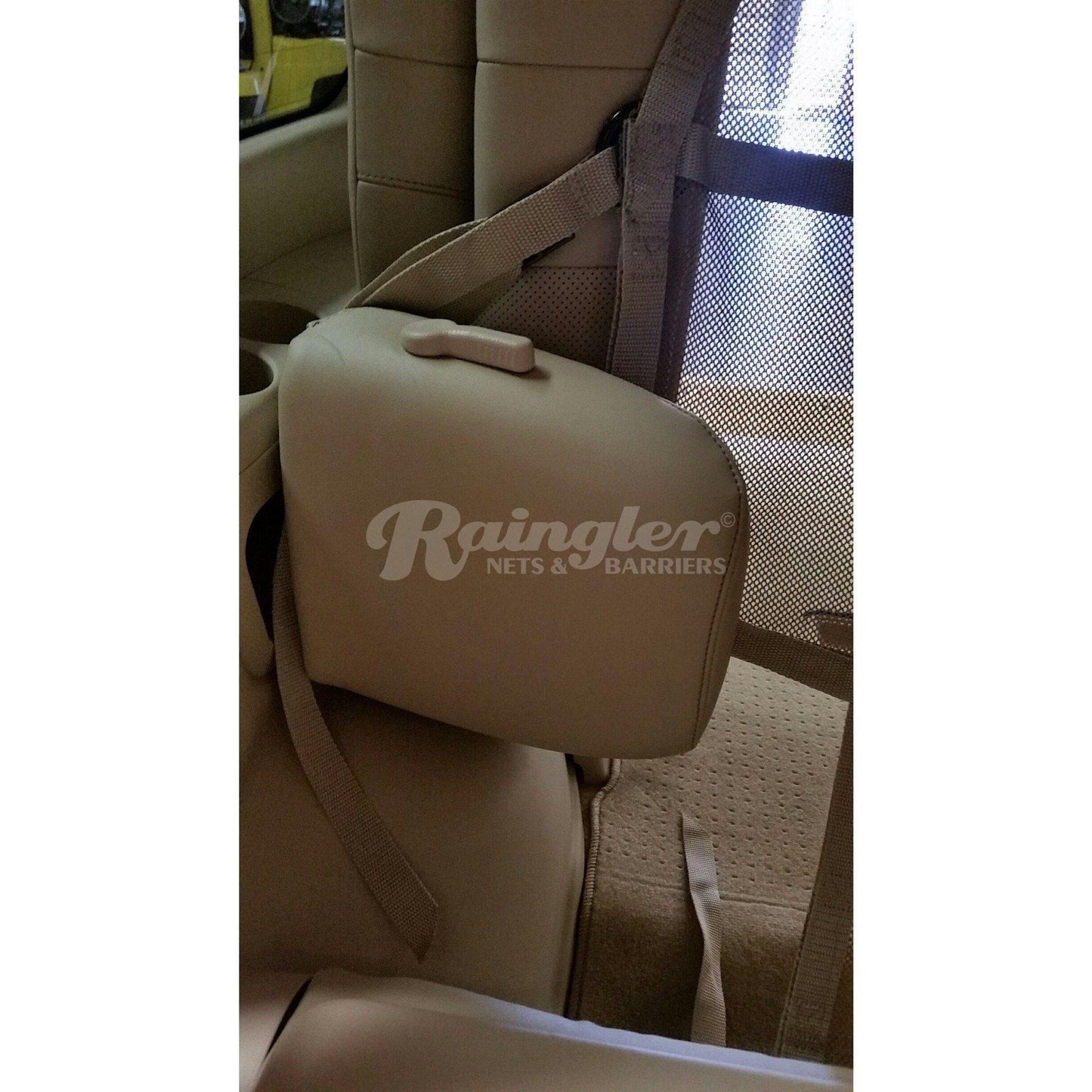 2008 - 2021 Lexus LX 570 (J200) Behind Rear 2nd Row Seats Barrier Divider Net-Raingler