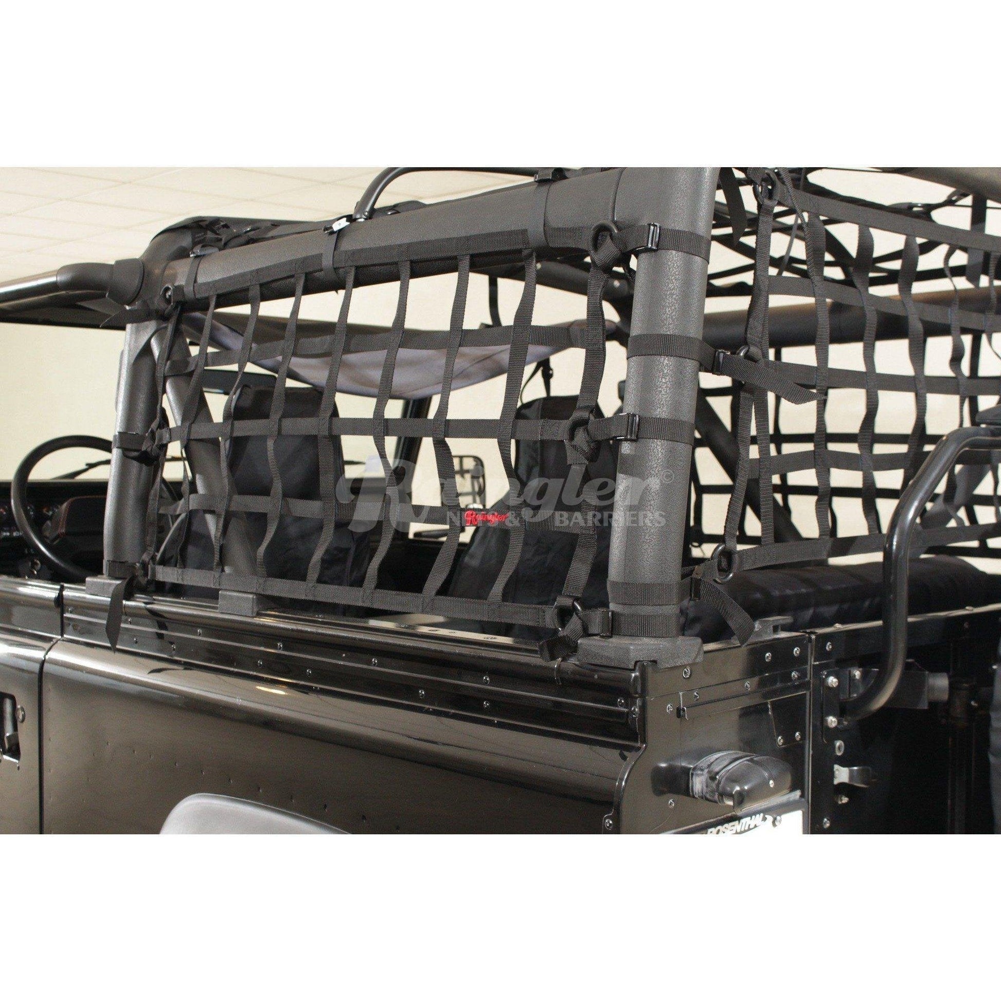 1983 - 2016 Land Rover Defender 90 Series Side and Rear Windows & Overhead Net Package-Raingler