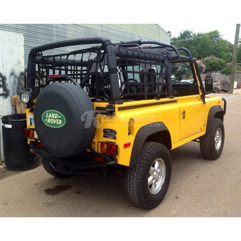 1983 - 2016 Land Rover Defender 90 Series Side and Rear Windows & Overhead Net Package-Raingler