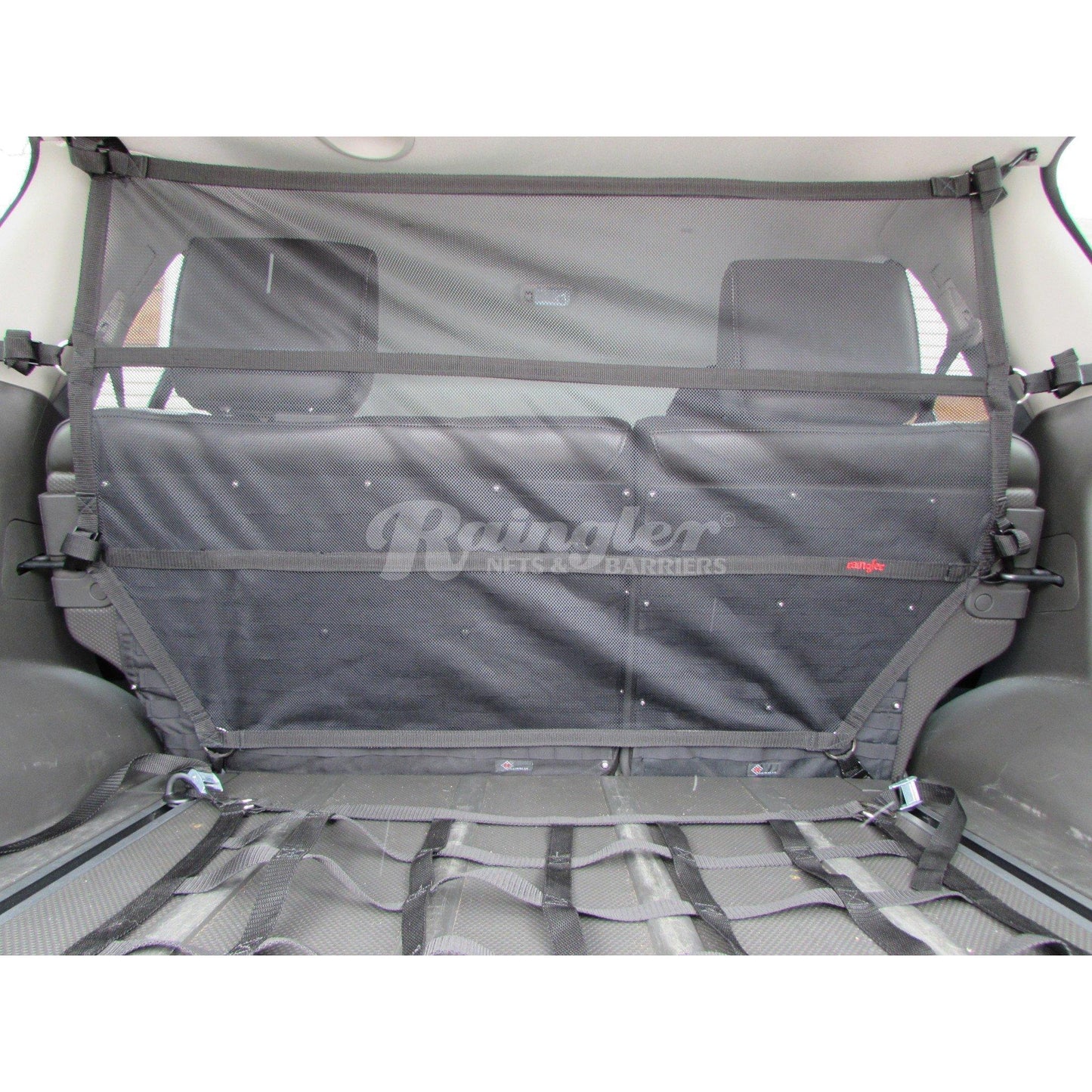 2002 - 2009 RAM Truck Crew Cab / Quad Cab Behind Front Seats Barrier Divider Net-Raingler