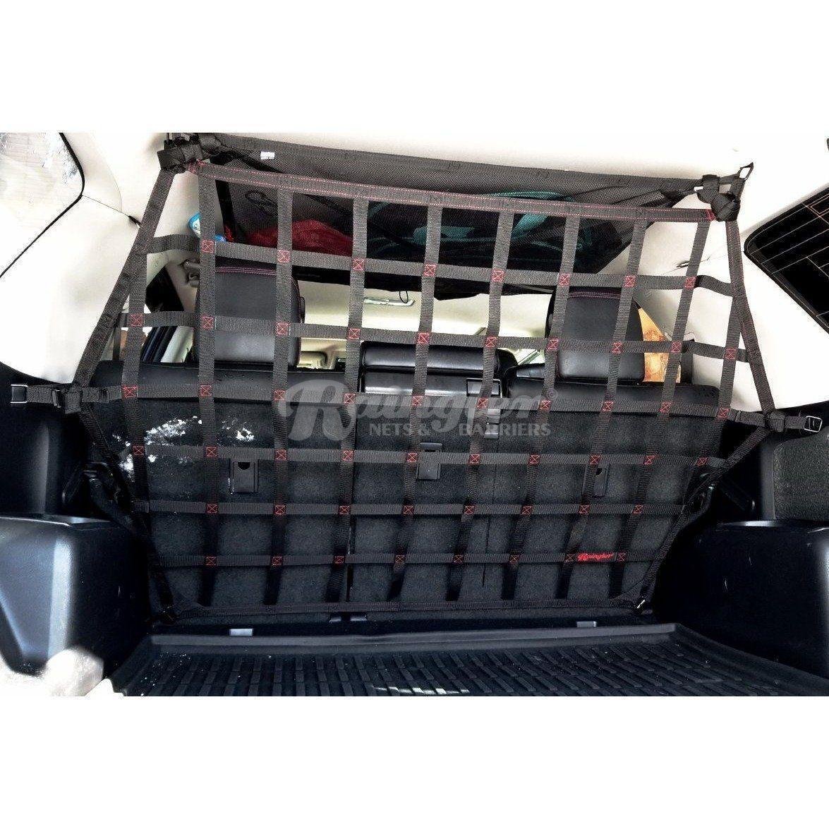 2010 - 2024 Toyota 4Runner 5th Gen (N280) Behind 2nd Row Rear Seat To Floor Barrier Divider Net-Raingler