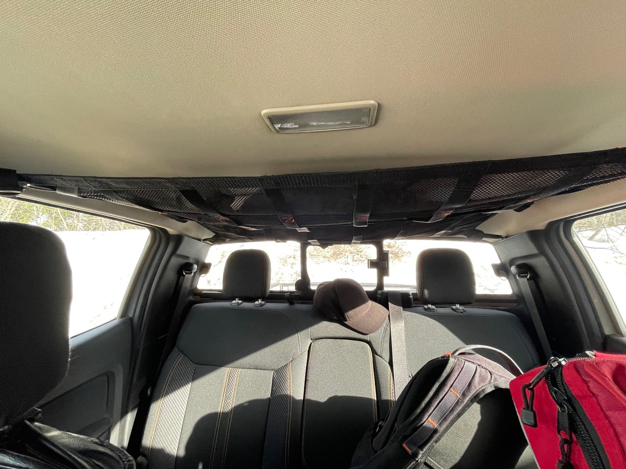 2019 - Newer Ford Ranger Crew Cab Ceiling Attic Net-Raingler