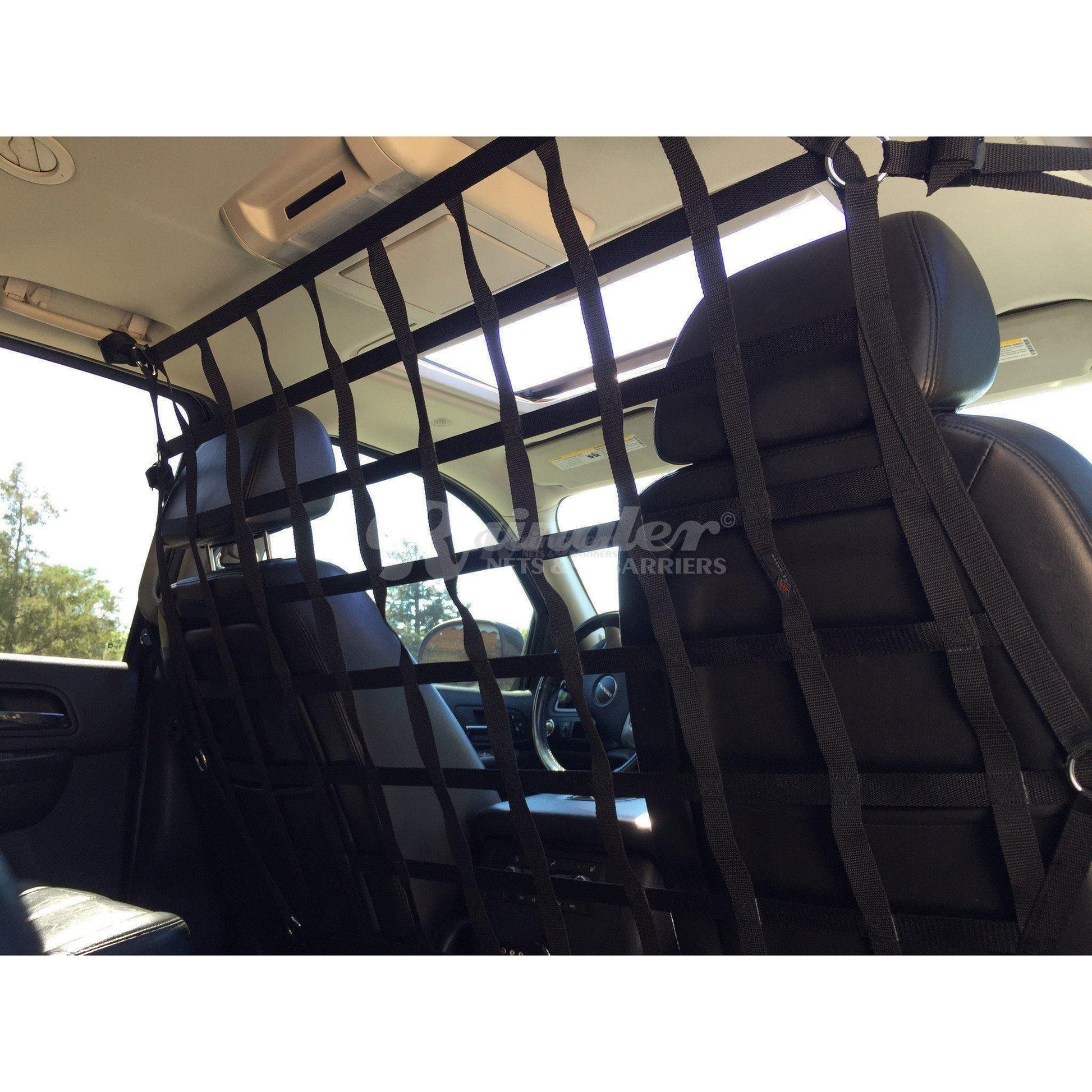 2021 - Newer Cadillac Escalade / Escalade ESV Behind Front Seats Barrier Divider Net-Raingler