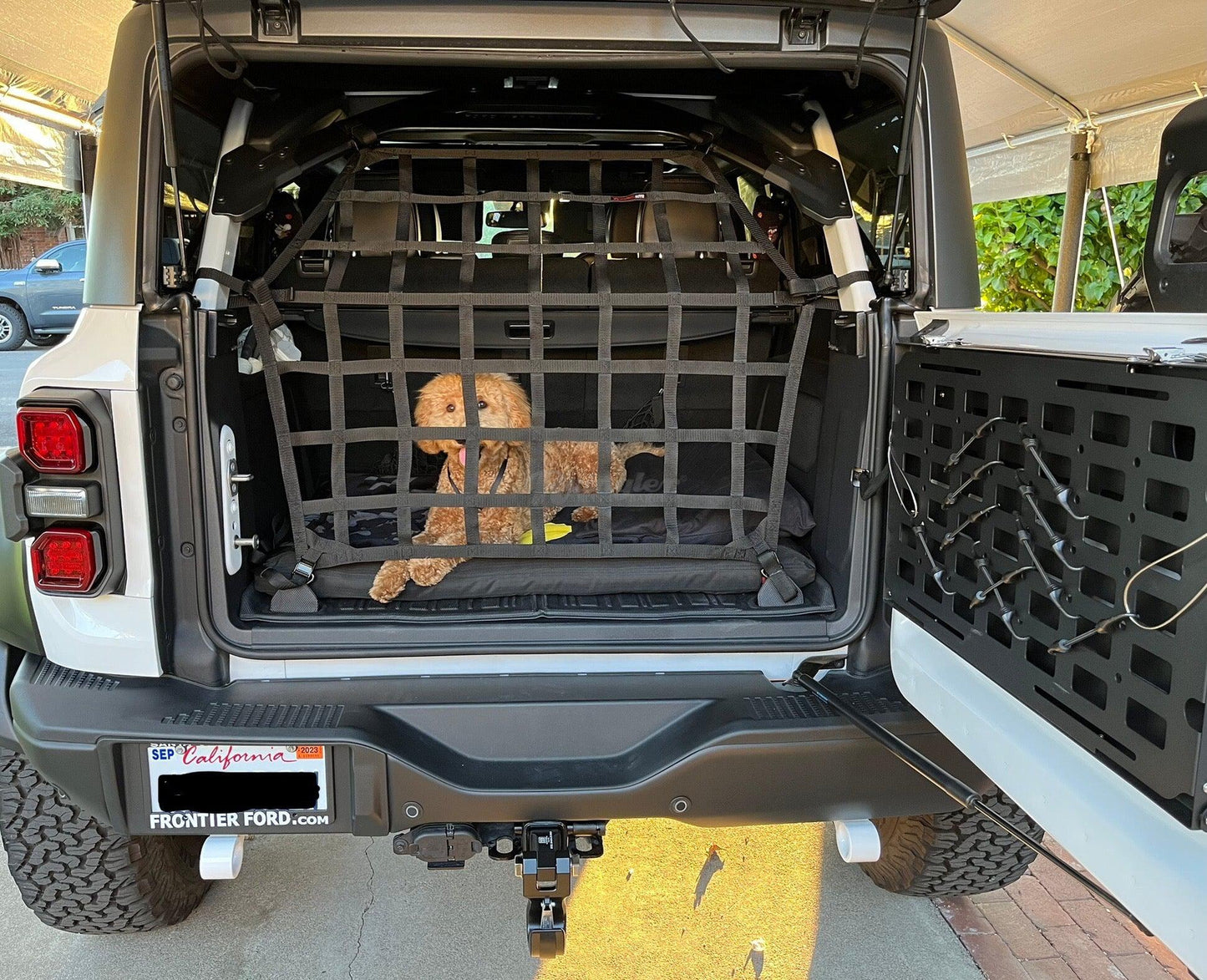 2021 - Newer Ford Bronco 2 door Back Full Window Net-Raingler