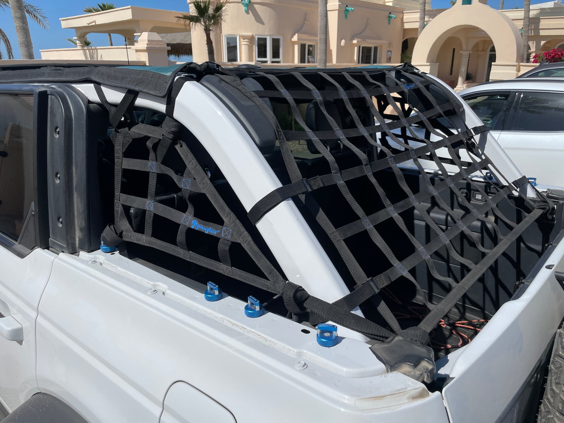 2021 - Newer Ford Bronco 4 door Back Window Net-Raingler