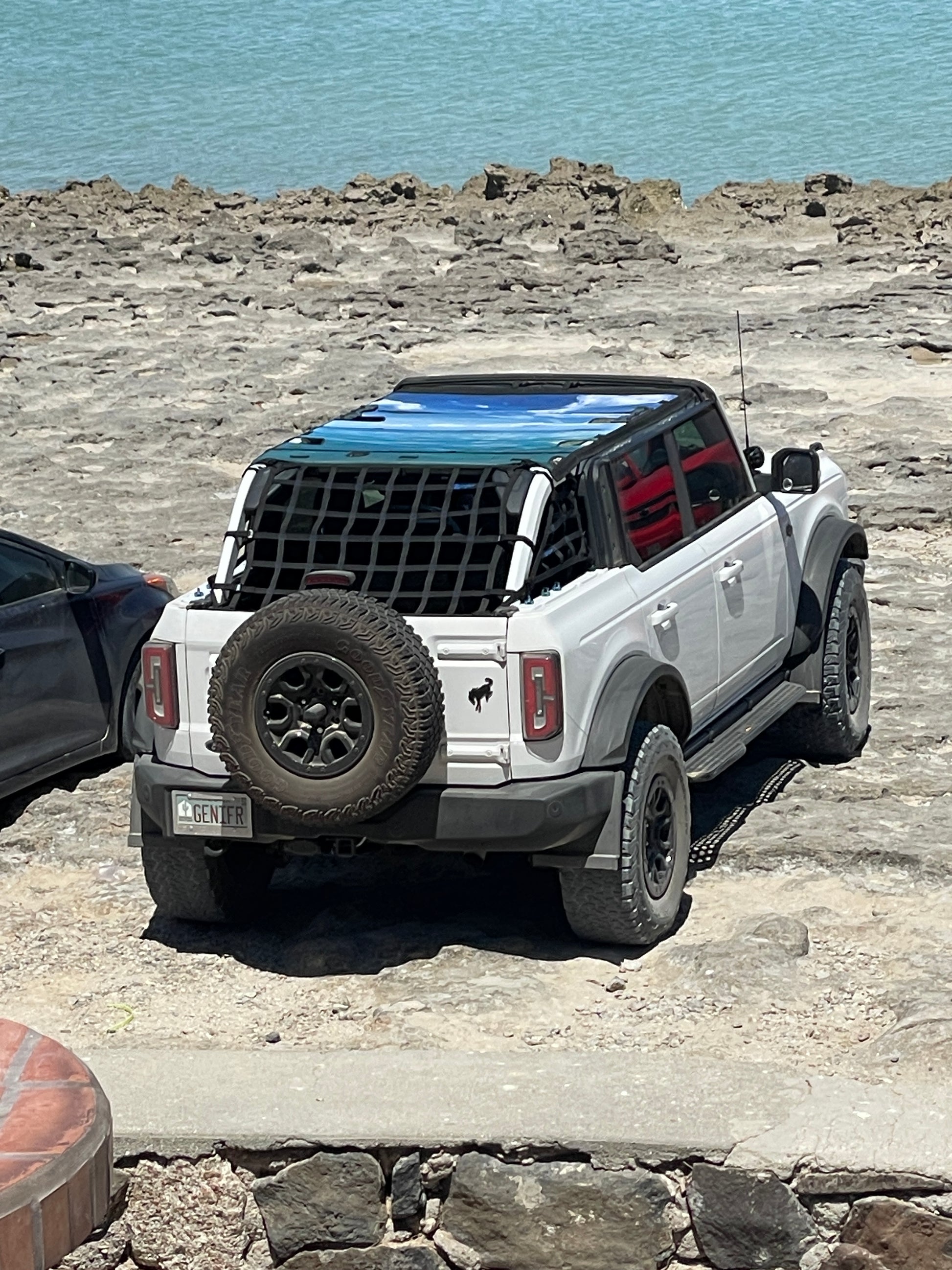 2021 - Newer Ford Bronco 4 door Back Window Net-Raingler