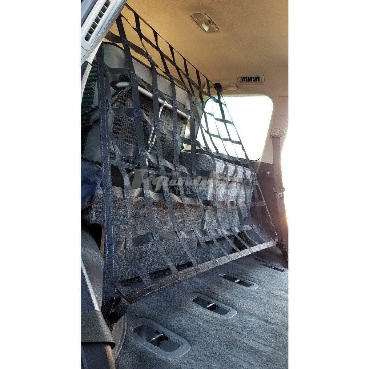 2023 - Newer Toyota Sequoia Behind 2nd Row Seats Rear Barrier Divider Net-Raingler