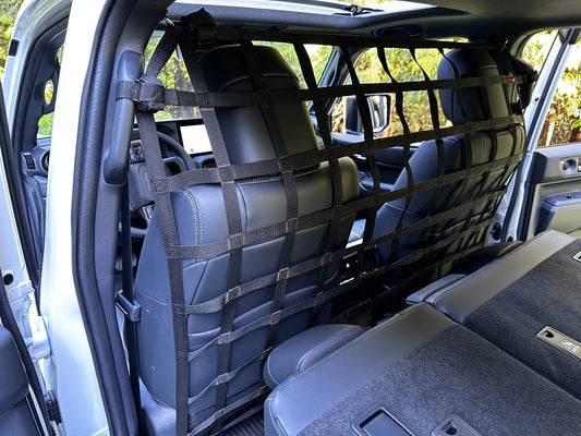 2024 - newer Lexus GX550 Behind Front Seats Barrier Divider Net-Raingler