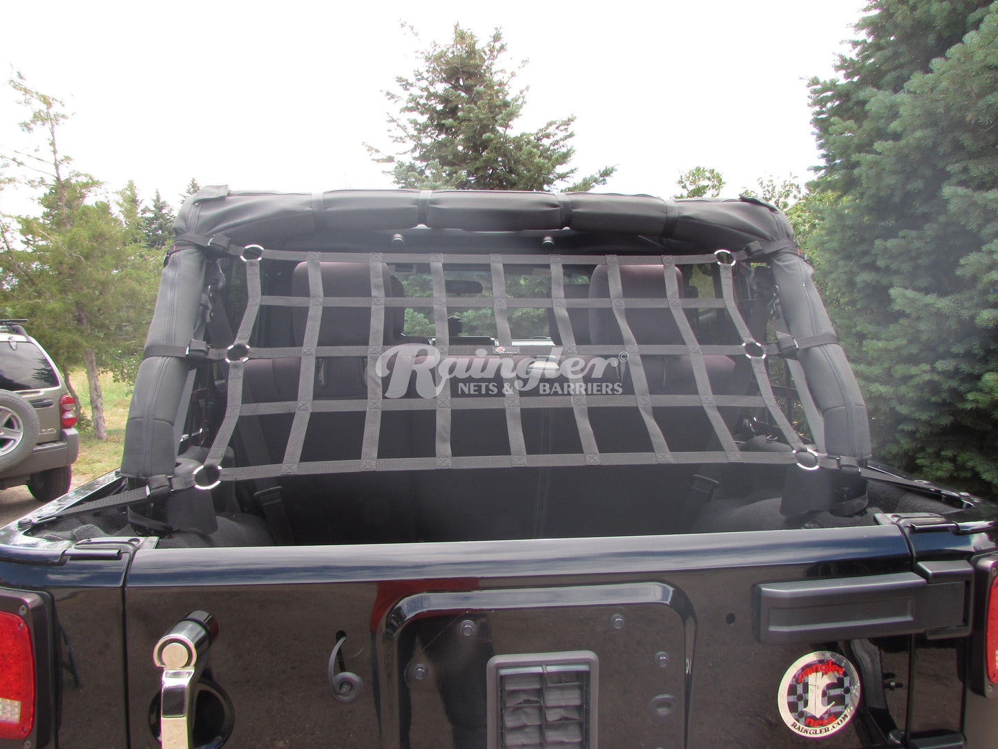 1954 - 2006 Jeep CJ YJ TJ Wrangler 2nd Row Ceiling Attic Net-Raingler