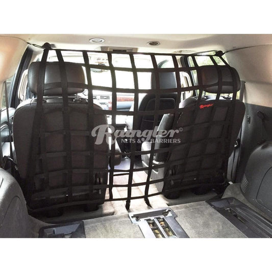 1992 - 2006 Chevrolet Tahoe Behind 2nd Row Seats Rear Barrier Divider Net-Raingler