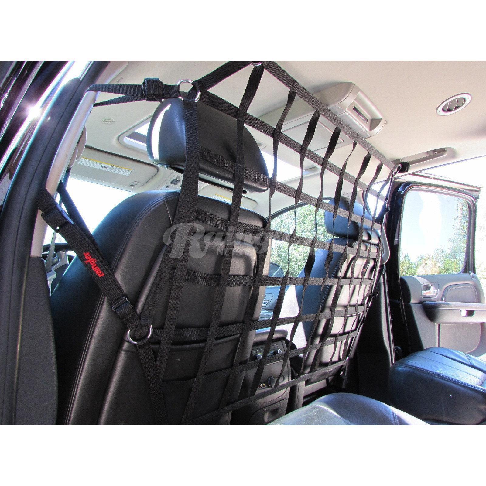 1998 - 2006 Cadillac Escalade Behind Front Seats Barrier Divider Net-Raingler