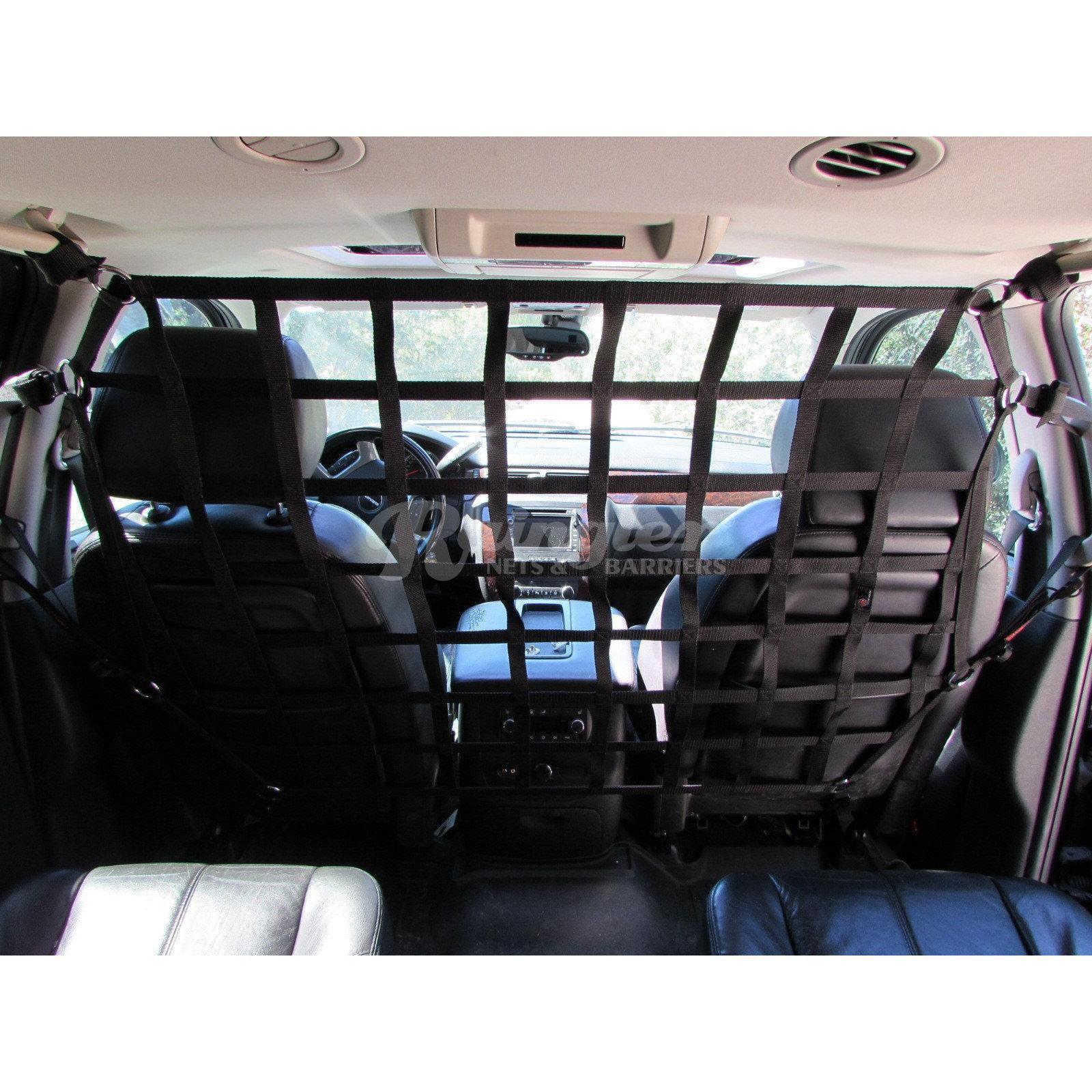 1998 - 2006 Cadillac Escalade Behind Front Seats Barrier Divider Net-Raingler