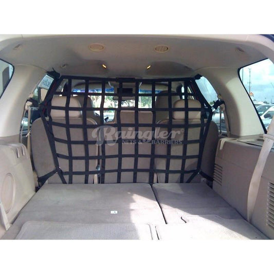 1998 - Newer Lincoln Navigator Behind 2nd Row Seats Rear Barrier Divider Net-Raingler