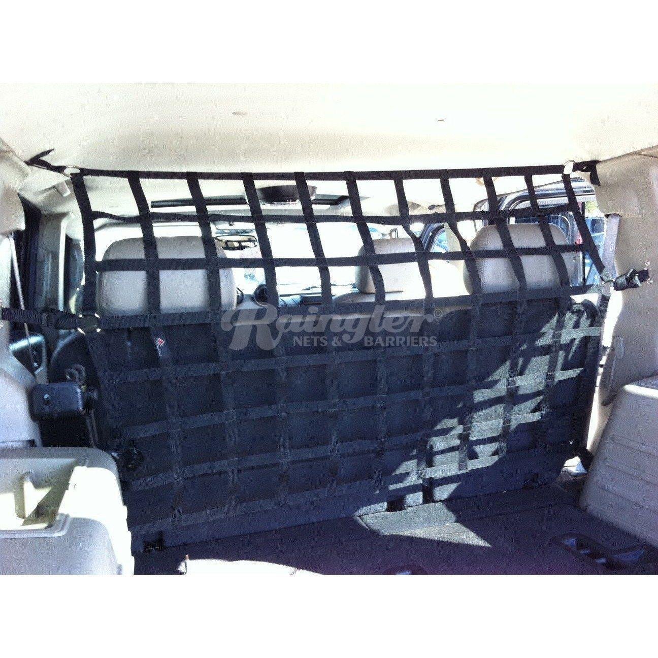 2002 - 2009 HUMMER H2 SUV Behind 2nd Row Barrier Divider Net-Raingler