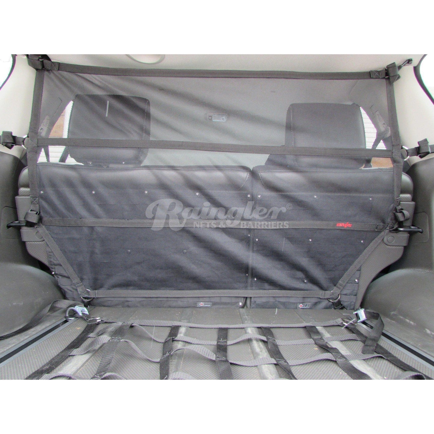 2002 - 2010 Ford Explorer Behind Front Seats Barrier Divider Net-Raingler