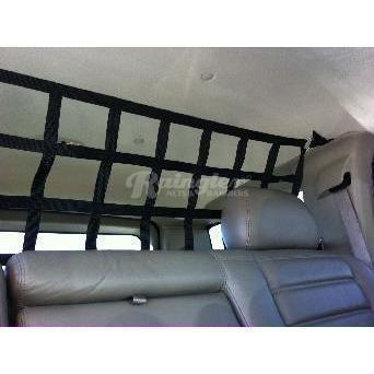 2006 - 2010 HUMMER H3 SUV Behind 2nd Row Seats Rear Barrier Divider Net-Raingler