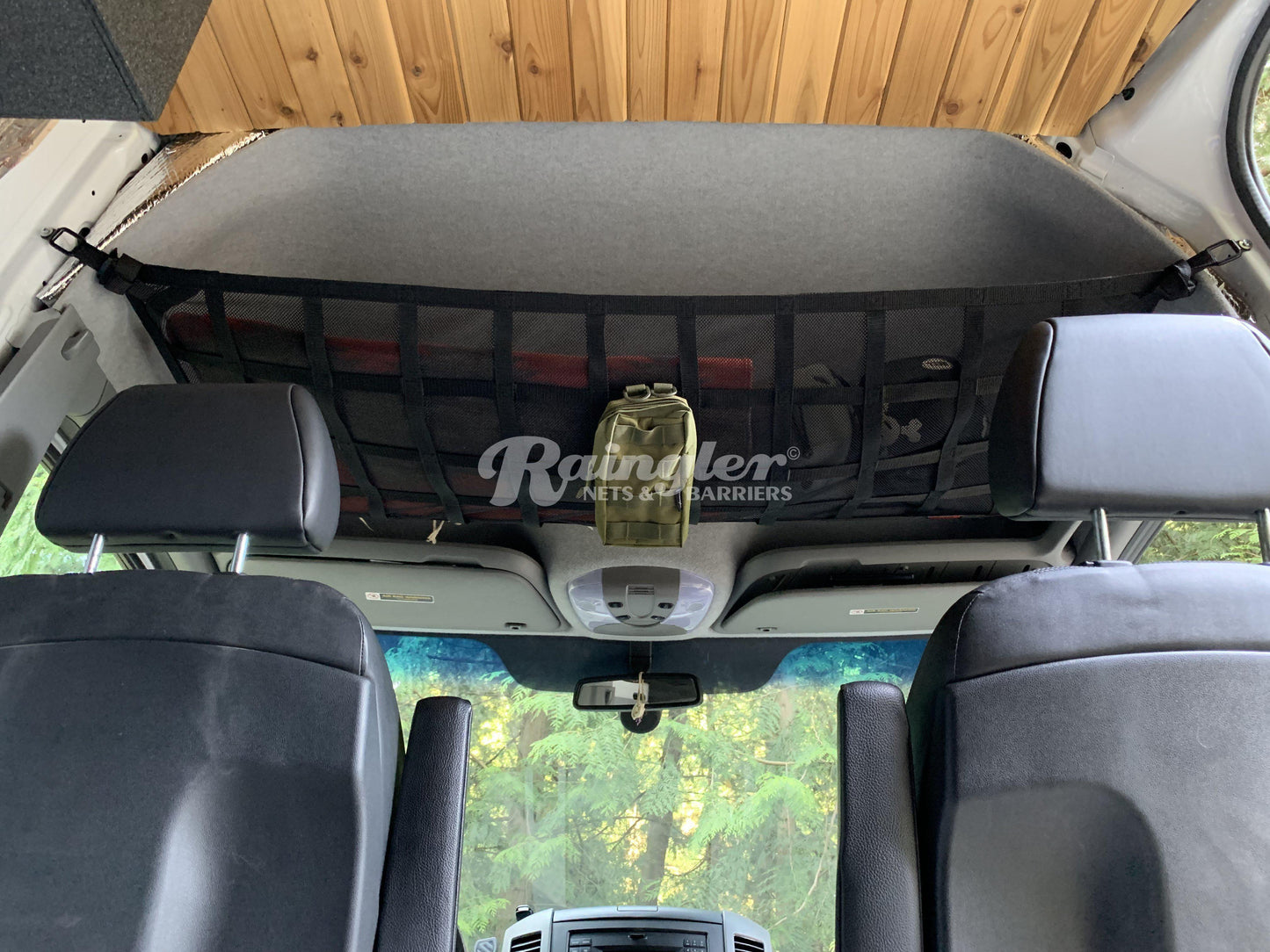 2006 - Newer Sprinter 2nd Gen Front Overhead Ceiling Attic Net-Raingler