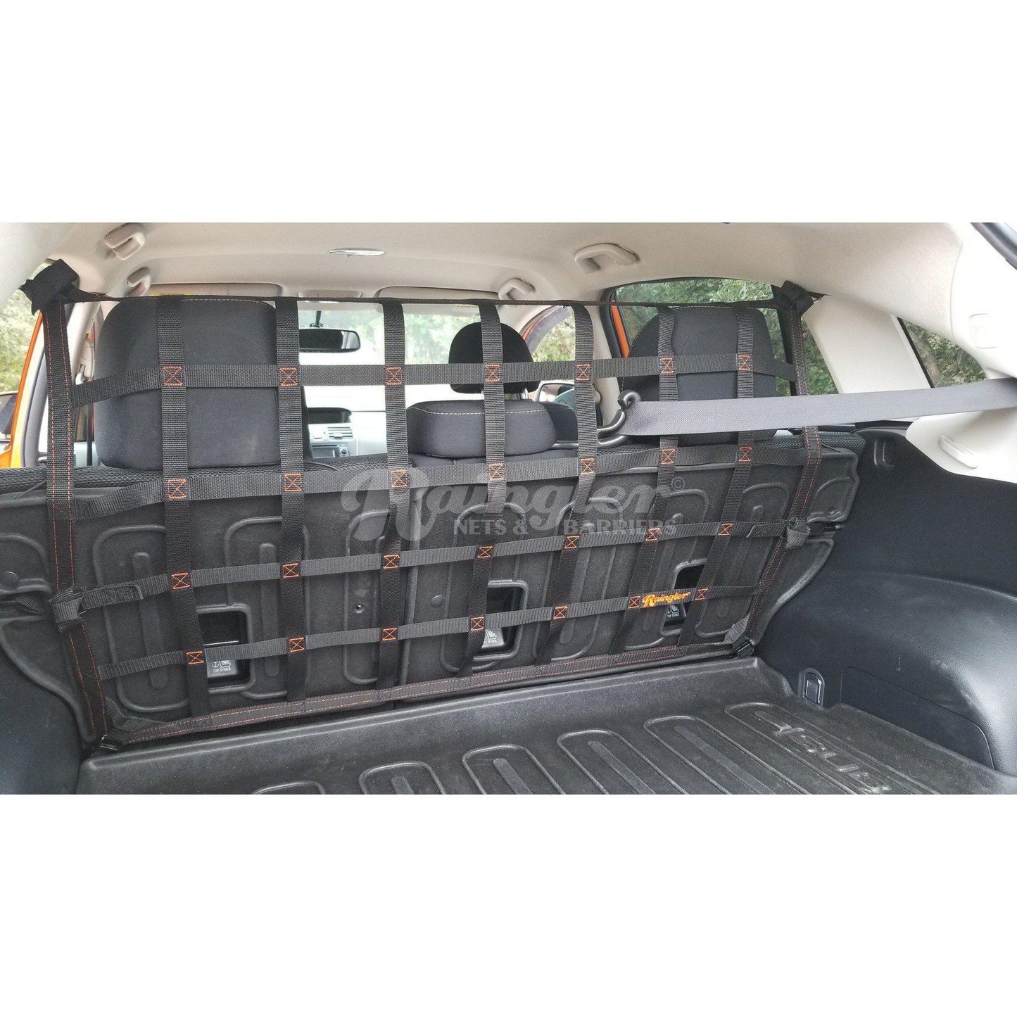 2007 - 2017 Subaru Crosstrek XV Impreza Behind 2nd Row Seats Rear Barrier Divider Net-Raingler