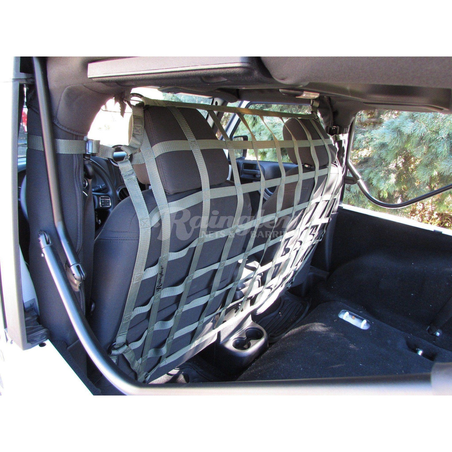 2007 - 2018 Jeep Wrangler JK 2 Door Barrier Divider Net-Raingler