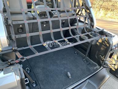 2007 - 2018 Jeep Wrangler JKU 4 Door 3 Piece Net System-Raingler