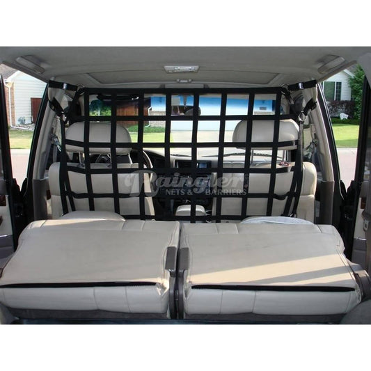 2008 - 2021 Lexus LX 570 (J200) Behind Front Seats Barrier Divider Net-Raingler