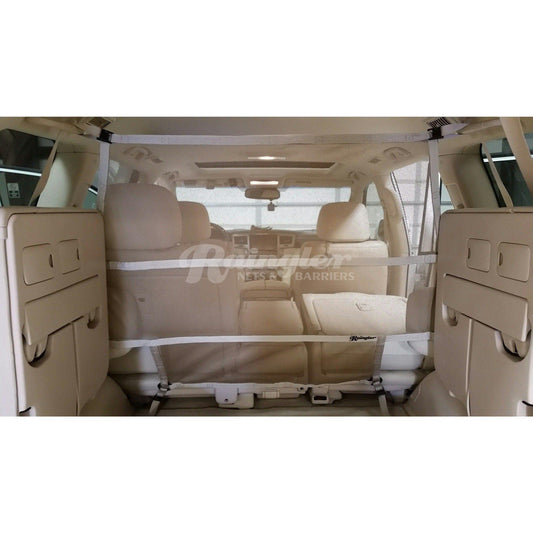 2008 - 2021 Lexus LX 570 (J200) Behind Rear 2nd Row Seats Barrier Divider Net-Raingler