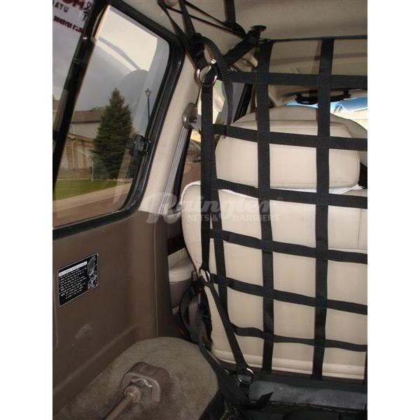 2008 - Newer Toyota Land Cruiser (J200) Behind Front Seats Barrier Divider Net-Raingler