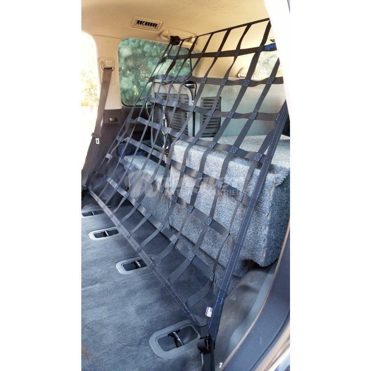 2008 - Newer Toyota Land Cruiser (J200) EZ Install Behind 2nd Row Seats Rear Barrier Divider Net-Raingler