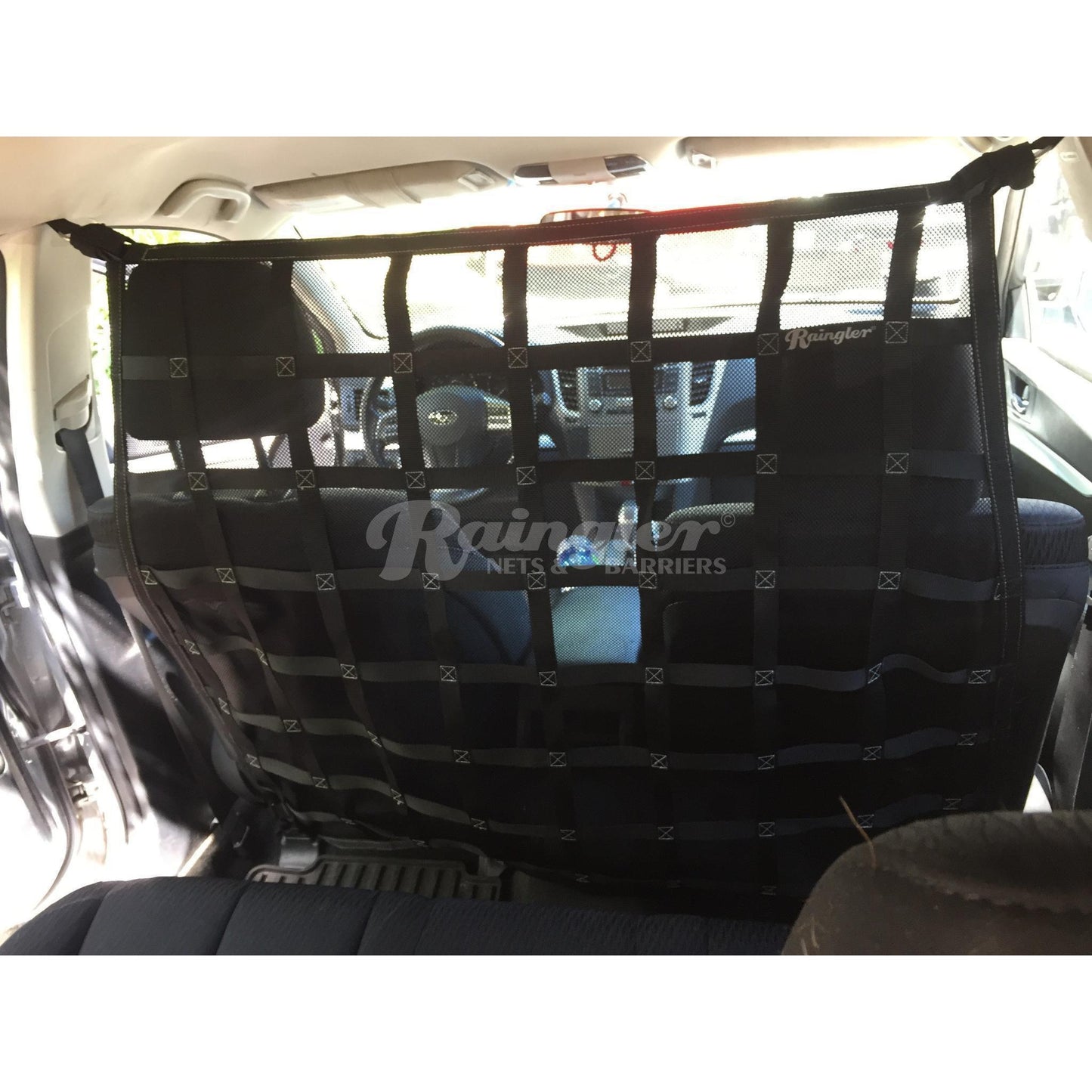 2009 - 2013 Subaru Forester SH Behind Front Seats Barrier Divider Net-Raingler