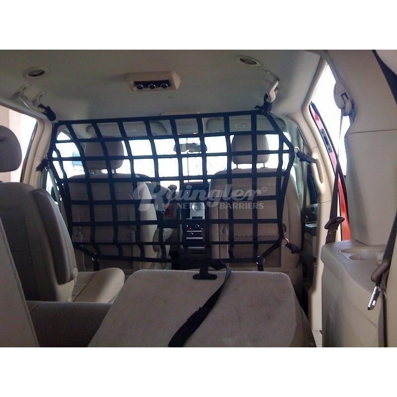 2009 - 2014 Volkswagen Routan Van Behind Front Seats Barrier Divider Net-Raingler