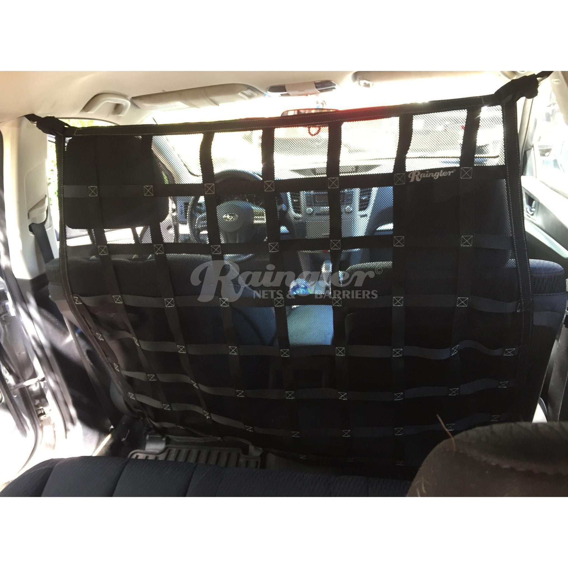 2015 - 2019 Subaru Outback Behind Front Seats Barrier Divider Net-Raingler