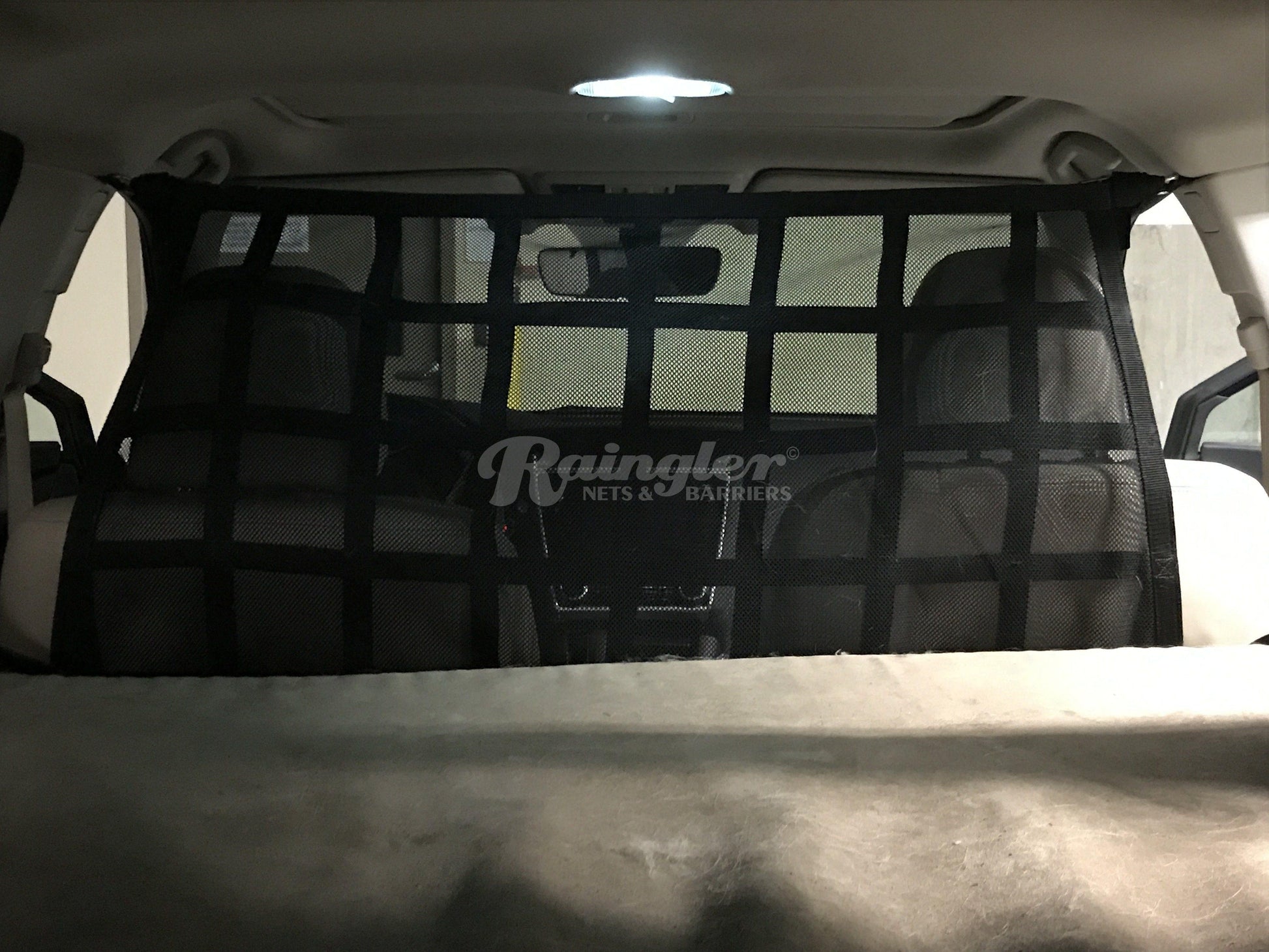 2015 - 2019 Subaru Outback Behind Front Seats Barrier Divider Net-Raingler