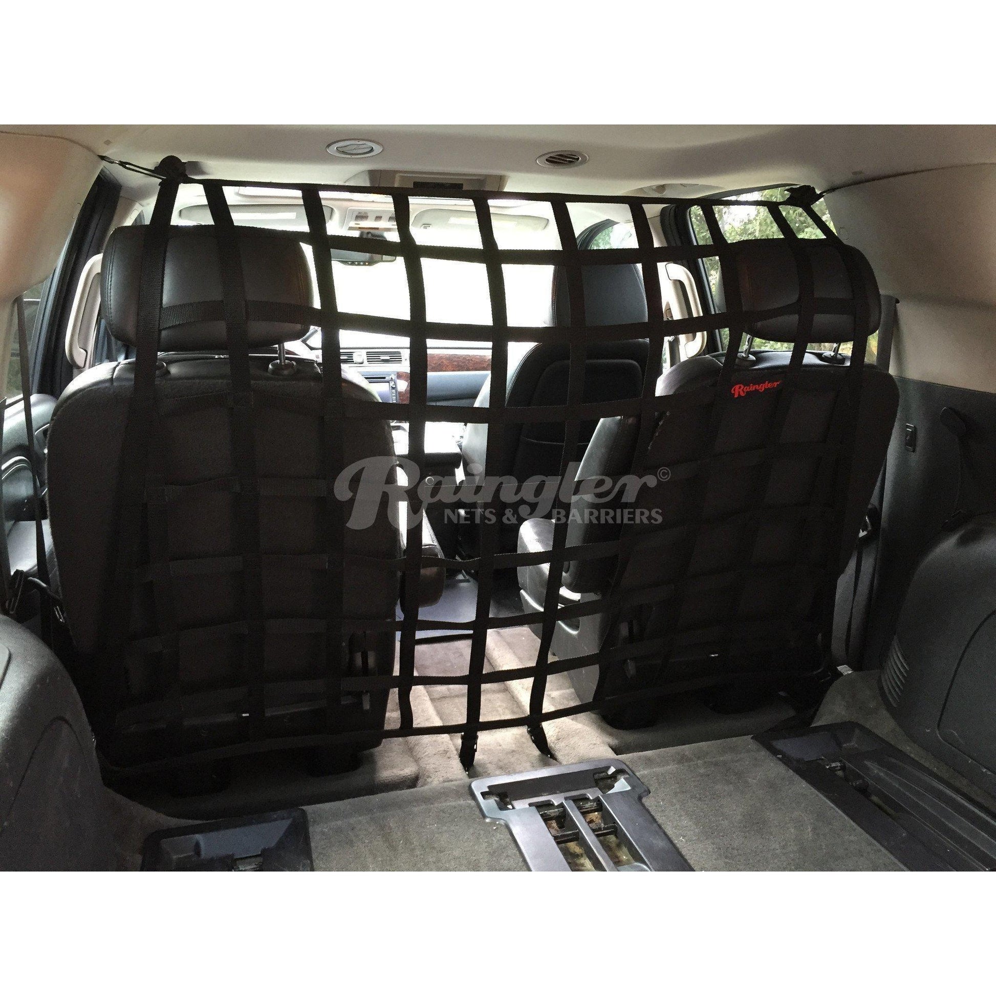 2015 - 2020 GMC Yukon / Yukon Denali Behind 2nd Row Seats Rear Barrier Divider Net-Raingler