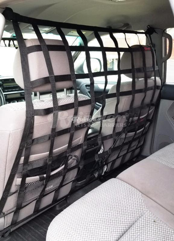 2015 - Newer Toyota Hilux Dual Cab Behind Front Seats Barrier Divider Net-Raingler