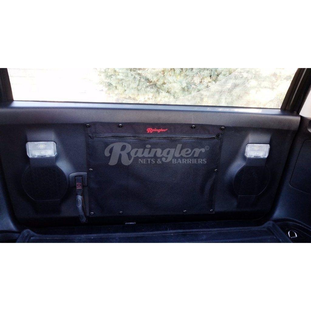 2018 - Newer Jeep Wrangler JL 2 Door Liftgate Ballistic Zippered Pocket-Raingler