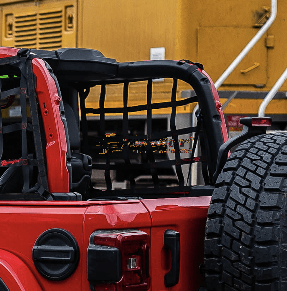 2018 - Newer Jeep Wrangler JL 2 Door Side Window Nets-Raingler