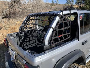 2018 - Newer Jeep Wrangler JLU 4 Door Side Window Nets-Raingler