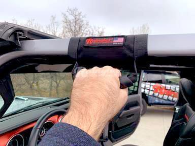 2020 - Newer Jeep Gladiator (JT) Ballistic Style Roll-Bar Handle-Raingler