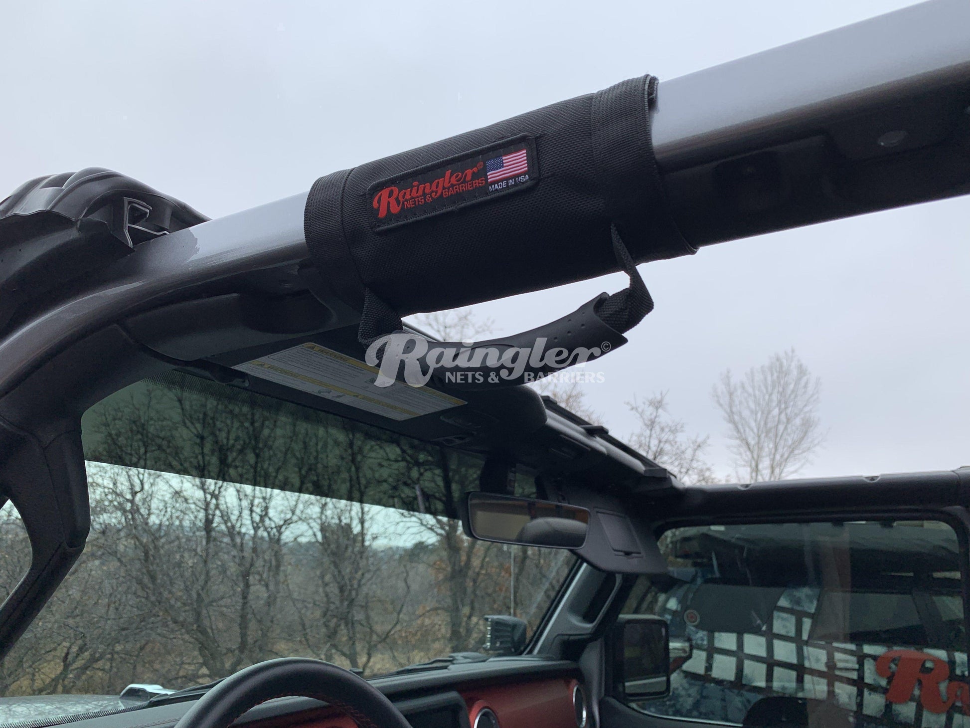 2020 - Newer Jeep Gladiator (JT) Ballistic Style Roll-Bar Handle-Raingler