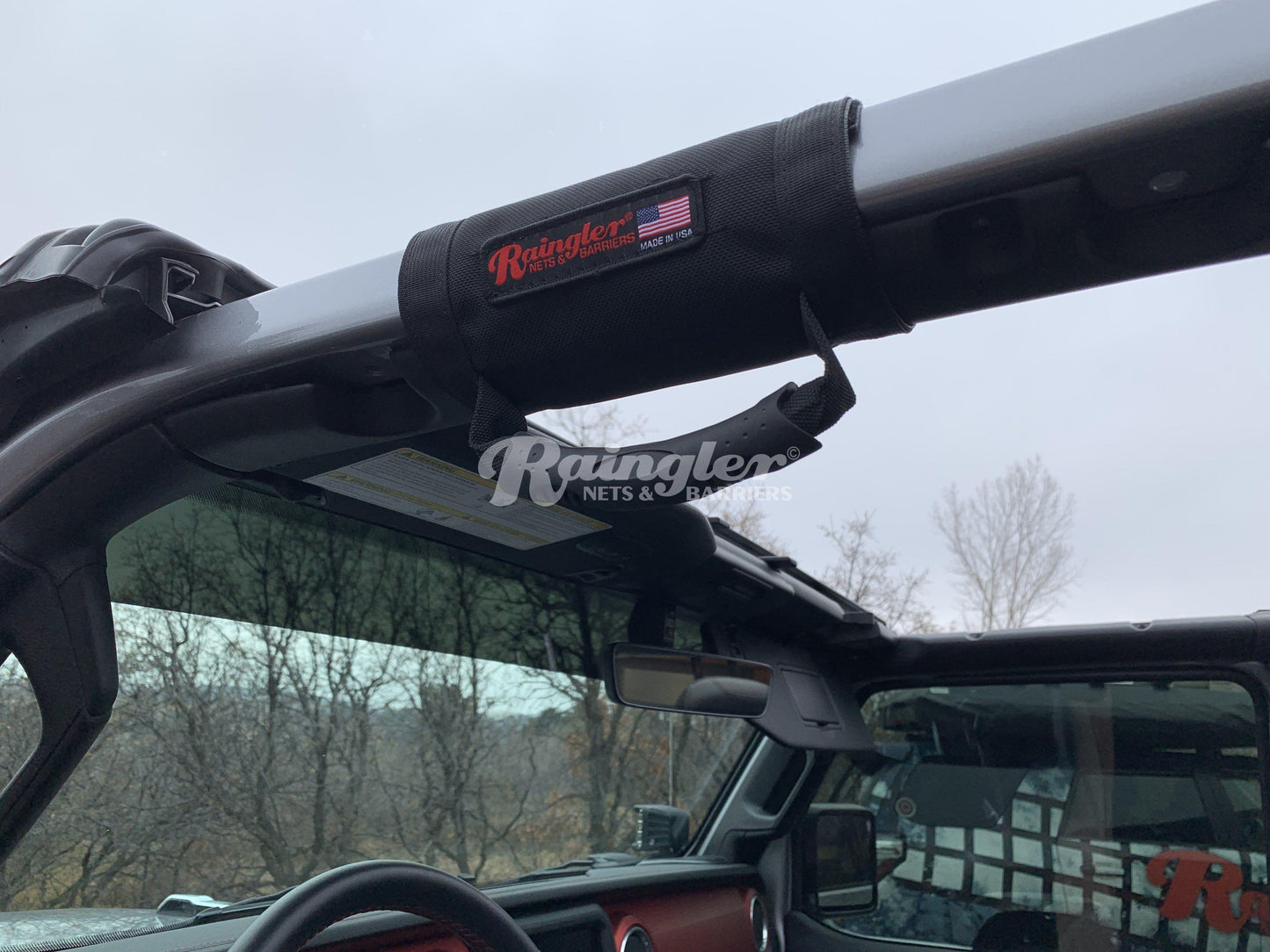 2020 - Newer Jeep Gladiator (JT) Ballistic Style Roll-Bar Handle-Raingler