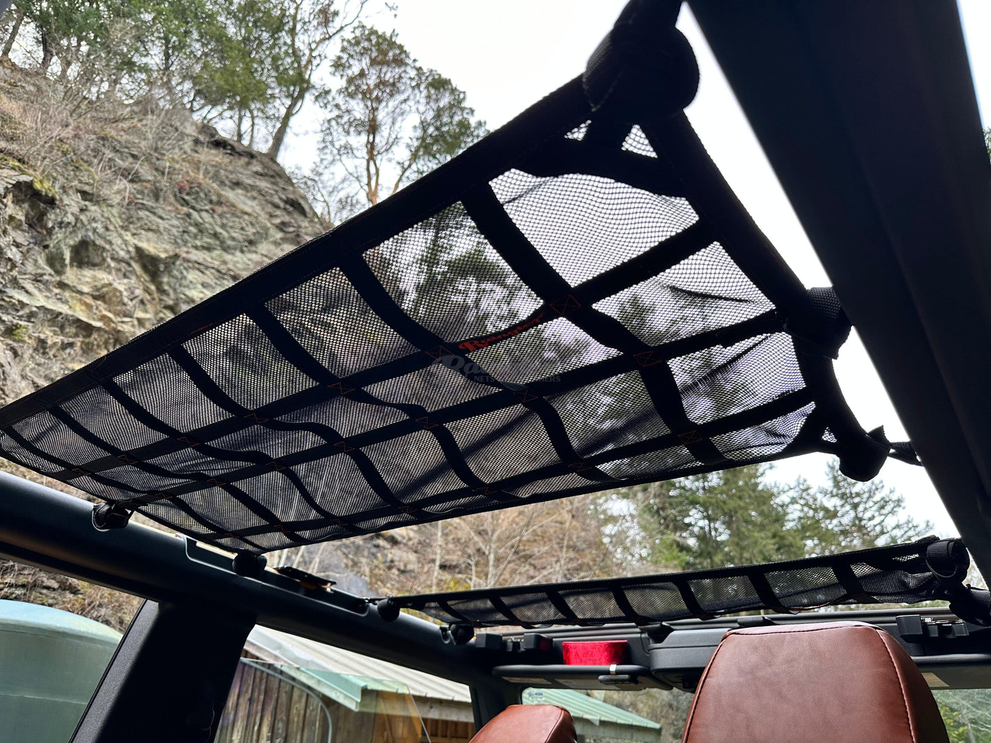 2021 - Newer Ford Bronco EZ Install Cargo Area Ceiling Attic Net-Raingler