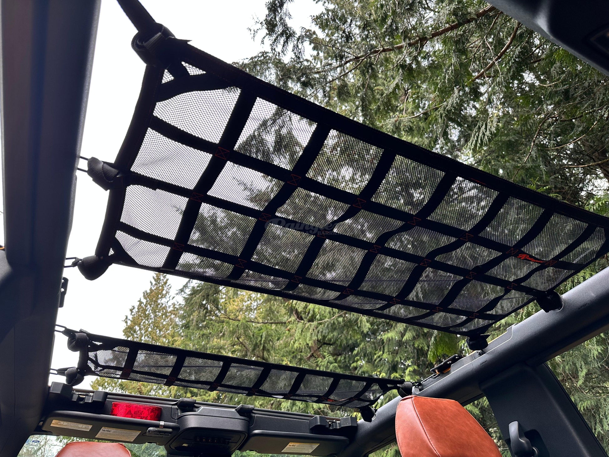 2021 - Newer Ford Bronco EZ Install Cargo Area Ceiling Attic Net-Raingler